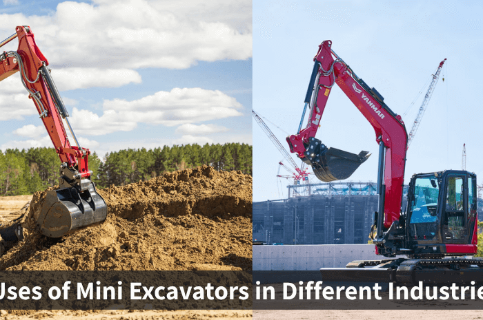 Uses of Mini Excavators in Different Industries