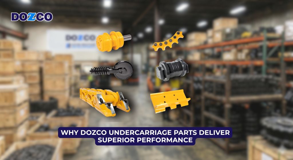 Why DOZCO Undercarriage Parts Deliver Superior Performance