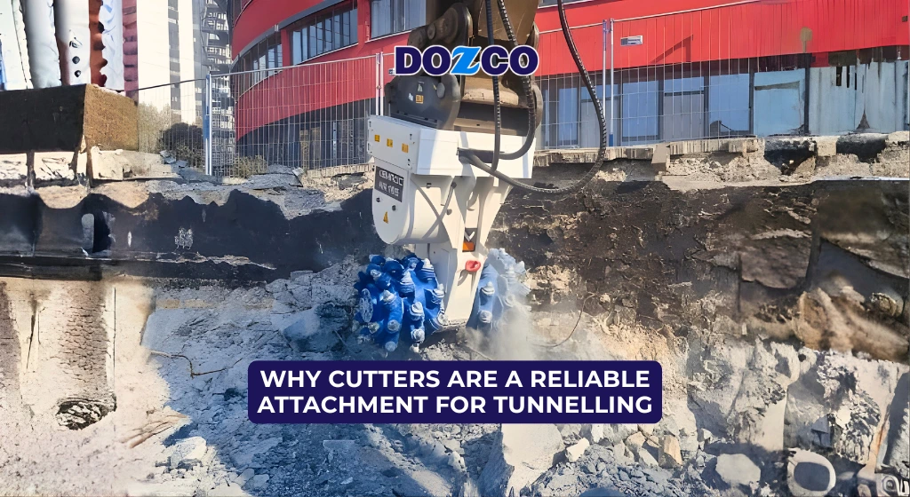 Why cutters are a reliable attachment for tunnelling
