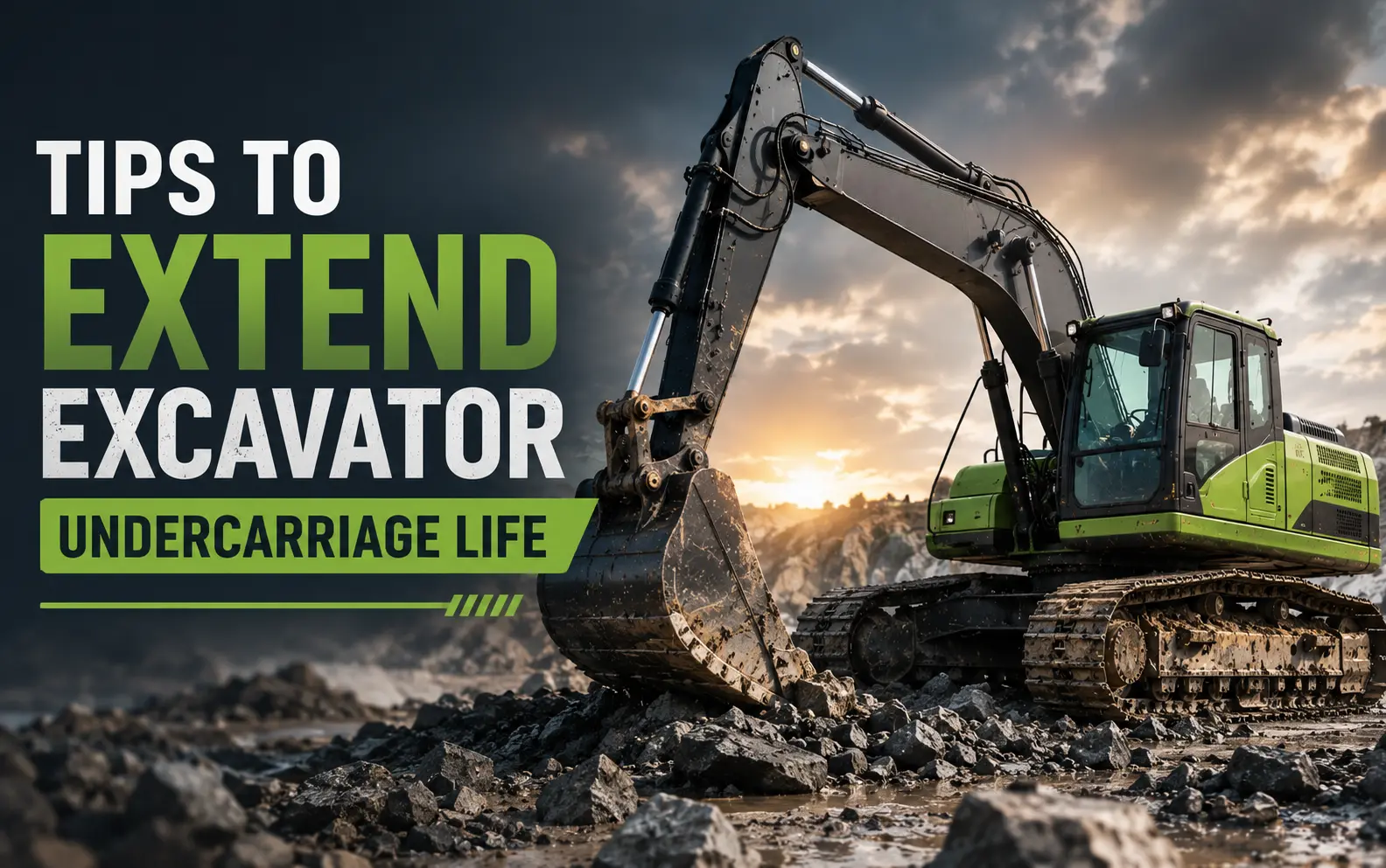 Tips to Extend Excavator Undercarriage Life in Extreme Conditions