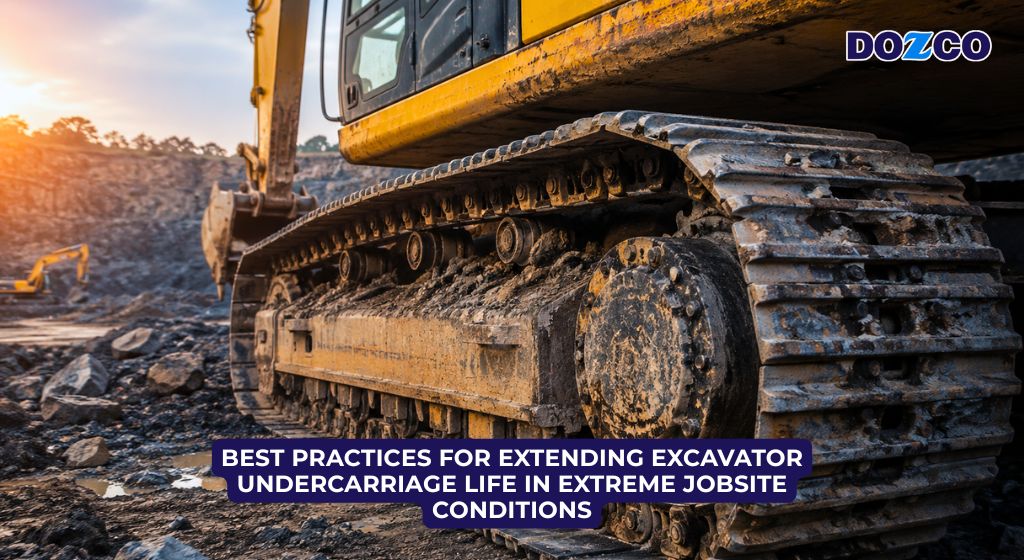 Best Practices for Extending Excavator Undercarriage Life in Extreme Jobsite Conditions