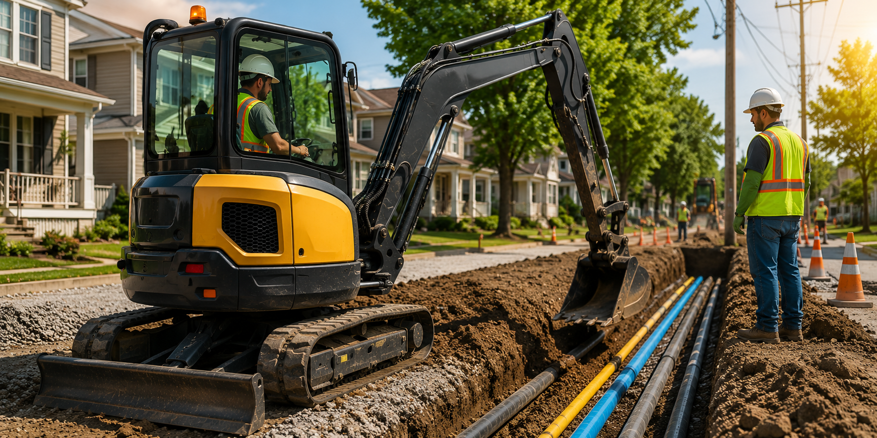 From Pipelines to Precision: Why Mini Excavators Are Essential for Utility Work