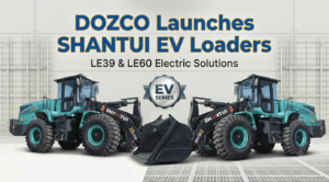DOZCO Launches SHANTUI EV Loaders LE39 & LE60