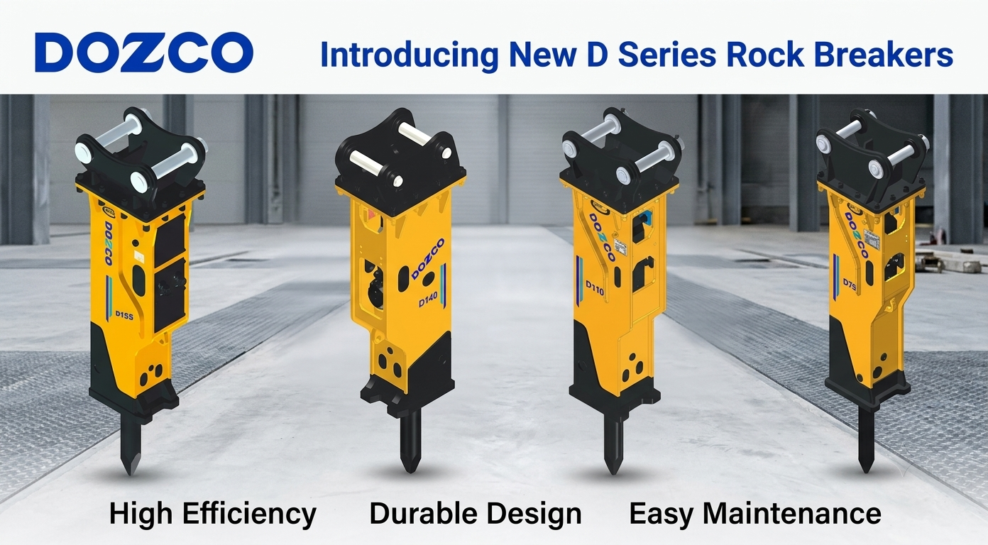 DOZCO Introducing New D Series Rock Breakers